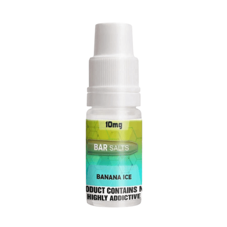 BAR Salts Banana Ice Nic Salt E-Liquid - VAPOURS CLUB