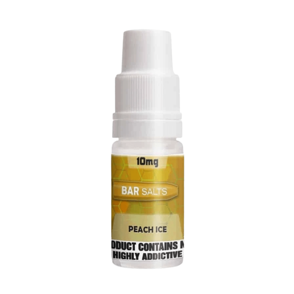 BAR Salts Peach Ice Nic Salt E-Liquid - VAPOURS CLUB