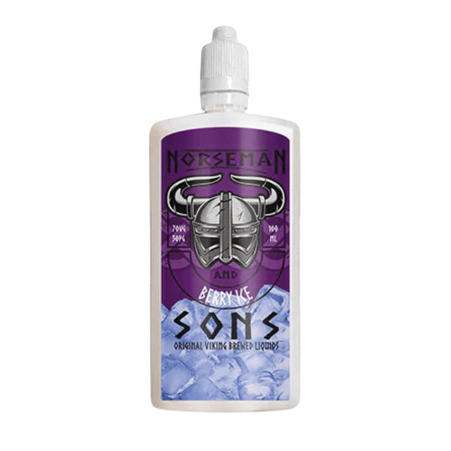 Berry Ice Norseman & Sons Shortfill E-Liquid 100ml - VAPOURS CLUB