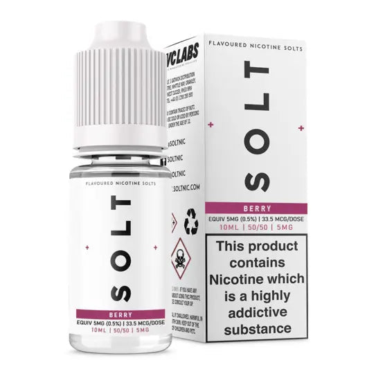 Berry Solt E-Liquid - VAPOURS CLUB