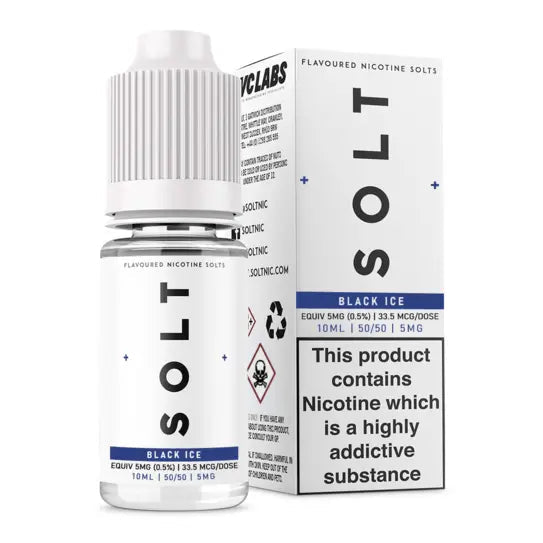 Black Ice Solt E-Liquid - VAPOURS CLUB