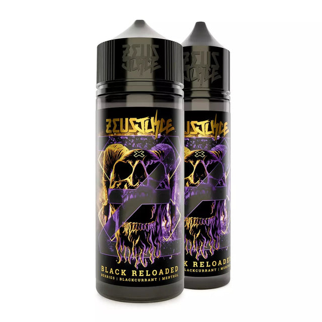Black Reloaded Zeus Juice Shortfill E-Liquid - VAPOURS CLUB