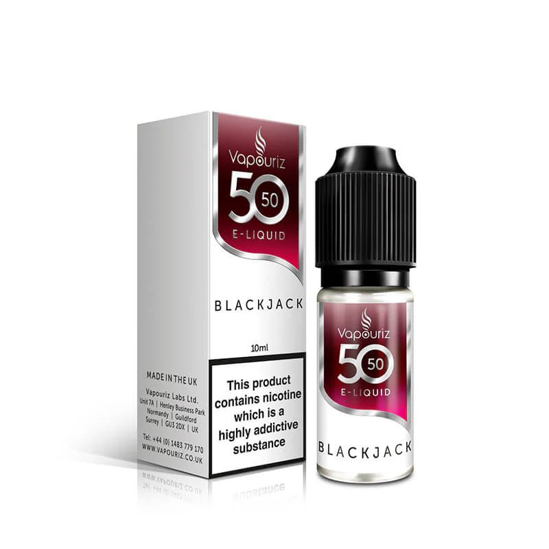 Blackjack Vapouriz 50/50 E-Liquid - VAPOURS CLUB