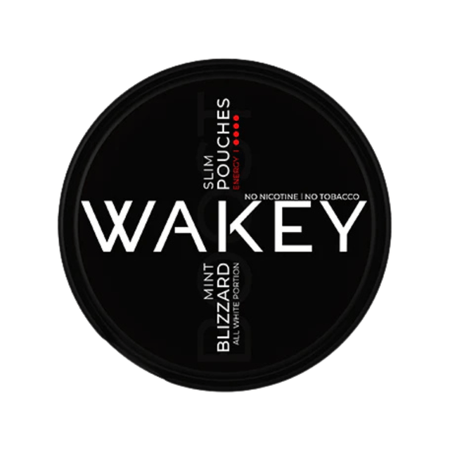 Blizzard Mint Wakey Energy Caffeine Pouches 100mg - 20 Pouches - PRONTO VAPES