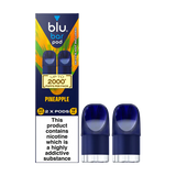 Pineapple blu Bar Prefilled Pods 20mg | 6 Pack Bundle
