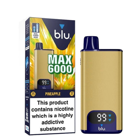 BLU MAX 6000 Prefilled Vape Kit - VAPOURS CLUB