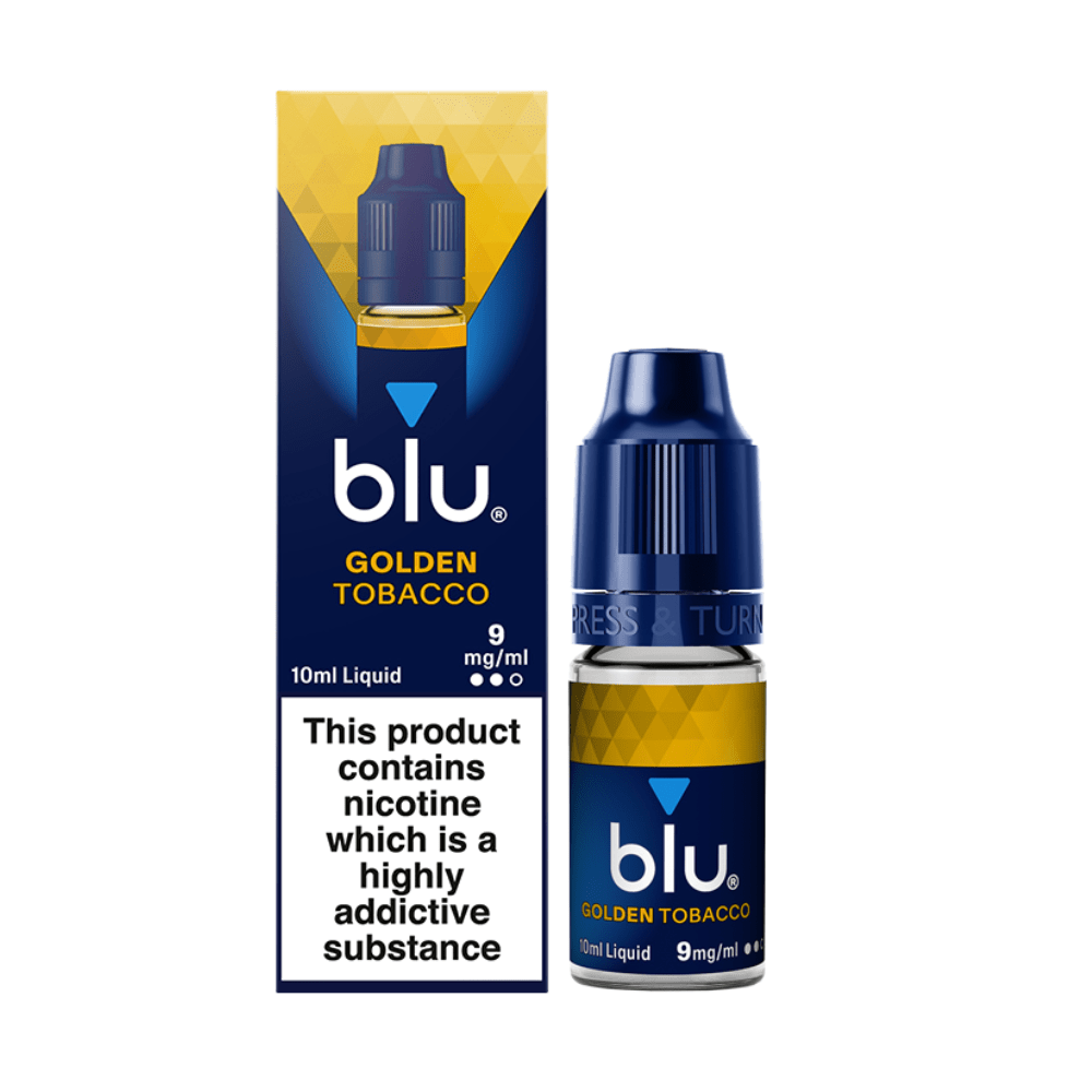 blu PRO E-Liquid | Golden Tobacco | 9mg & 18mg - VAPOURS CLUB