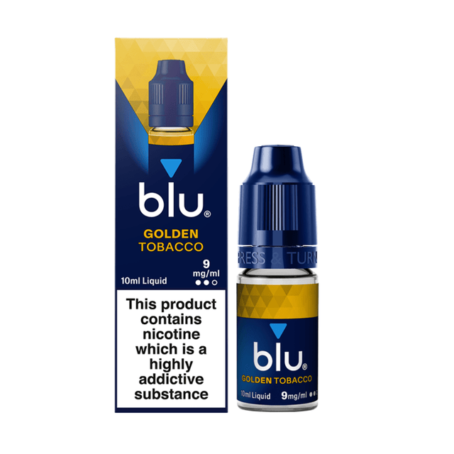blu PRO E-Liquid | Golden Tobacco | 9mg & 18mg - VAPOURS CLUB