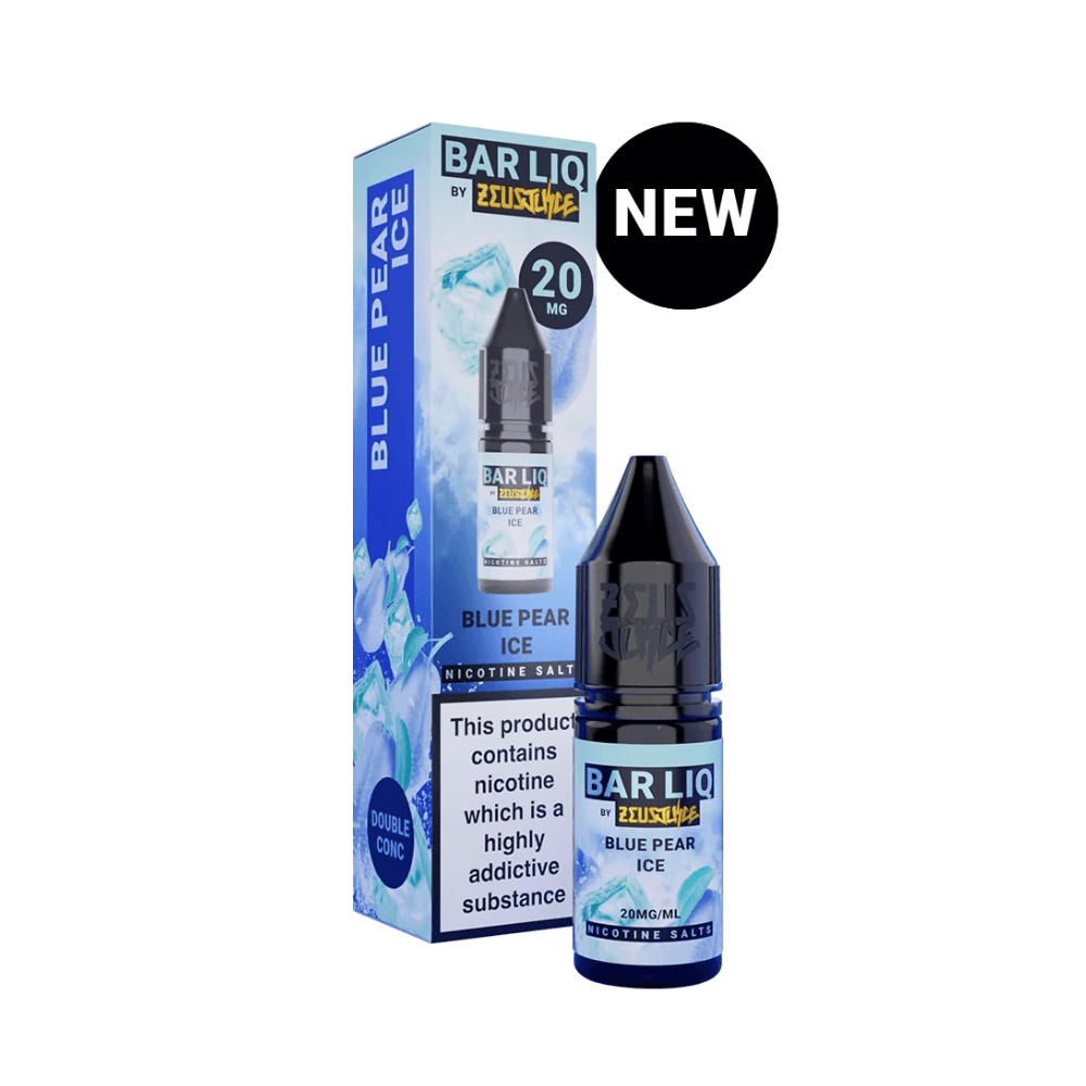 Blue Pear Ice BAR LIQ by Zeus Juice Nic Salt E-Liquid - VAPOURS CLUB