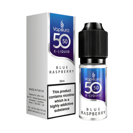 Blue Raspberry Vapouriz 50/50 E-Liquid - VAPOURS CLUB