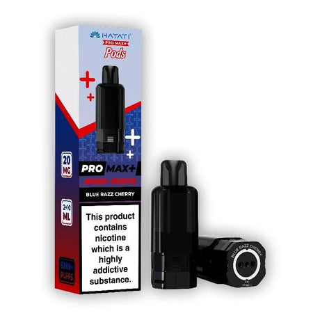 Blue Razz Cherry Hayati Pro Max Plus Prefilled Pods - VAPOURS CLUB
