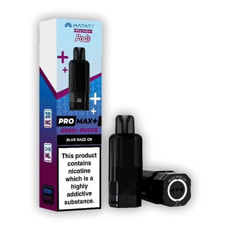 Blue Razz GB Hayati Pro Max Plus Prefilled Pods - VAPOURS CLUB