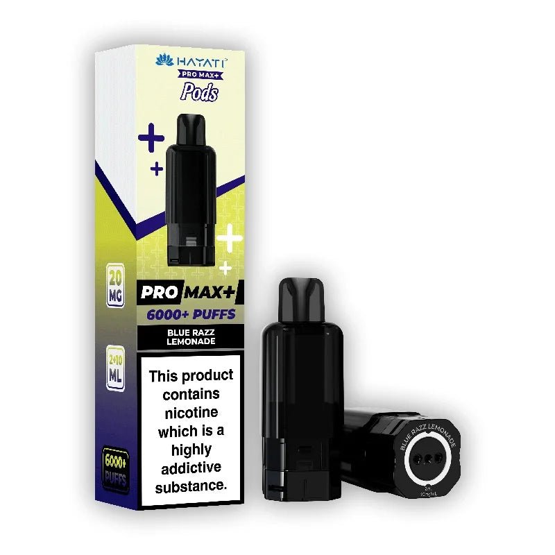 Blue Razz Lemonade Hayati Pro Max Plus Prefilled Pods - VAPOURS CLUB