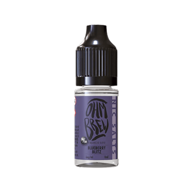 Blueberry Blitz Ohm Brew Nic Salt 50/50 E-Liquid - VAPOURS CLUB