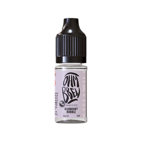 Blueberry Bubble Ohm Brew Nic Salt 50/50 E-Liquid - VAPOURS CLUB