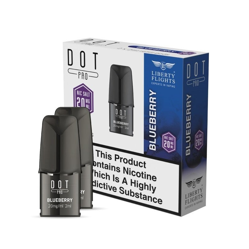 DOT PRO Blueberry Refill Pods