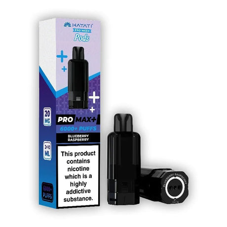 Blueberry Raspberry Hayati Pro Max Plus Prefilled Pods - VAPOURS CLUB