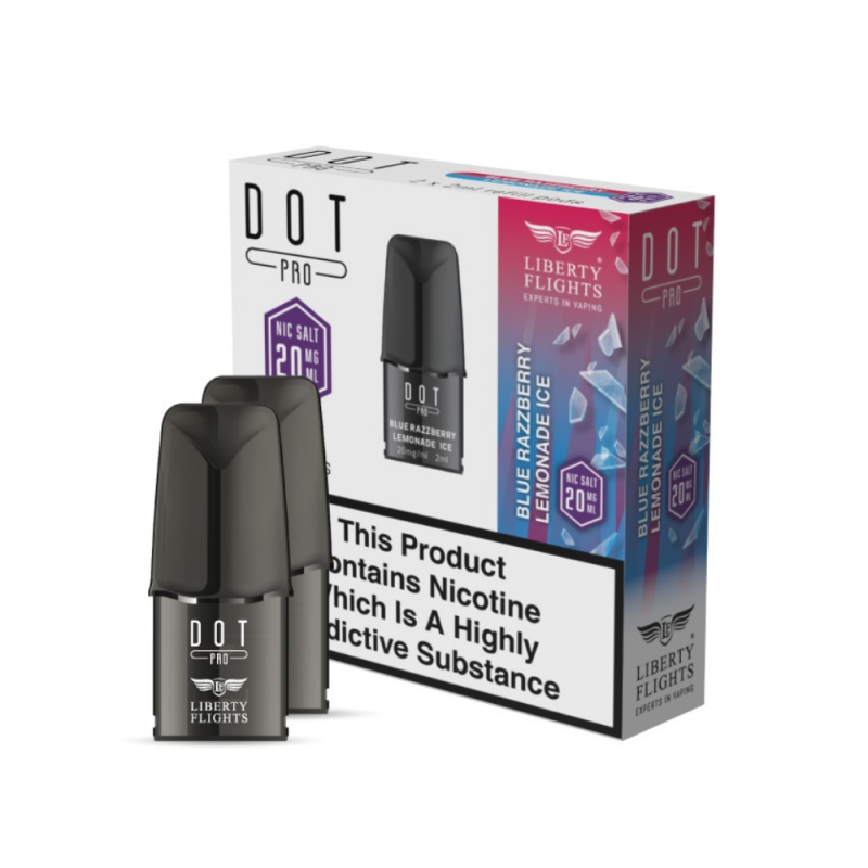 DOT PRO Blue Razberry Lemonade Ice Refill Pods