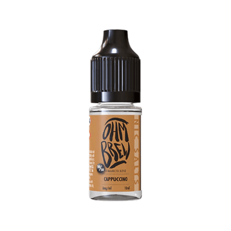 Cappuccino Ohm Brew Nic Salt 50/50 E-Liquid - VAPOURS CLUB
