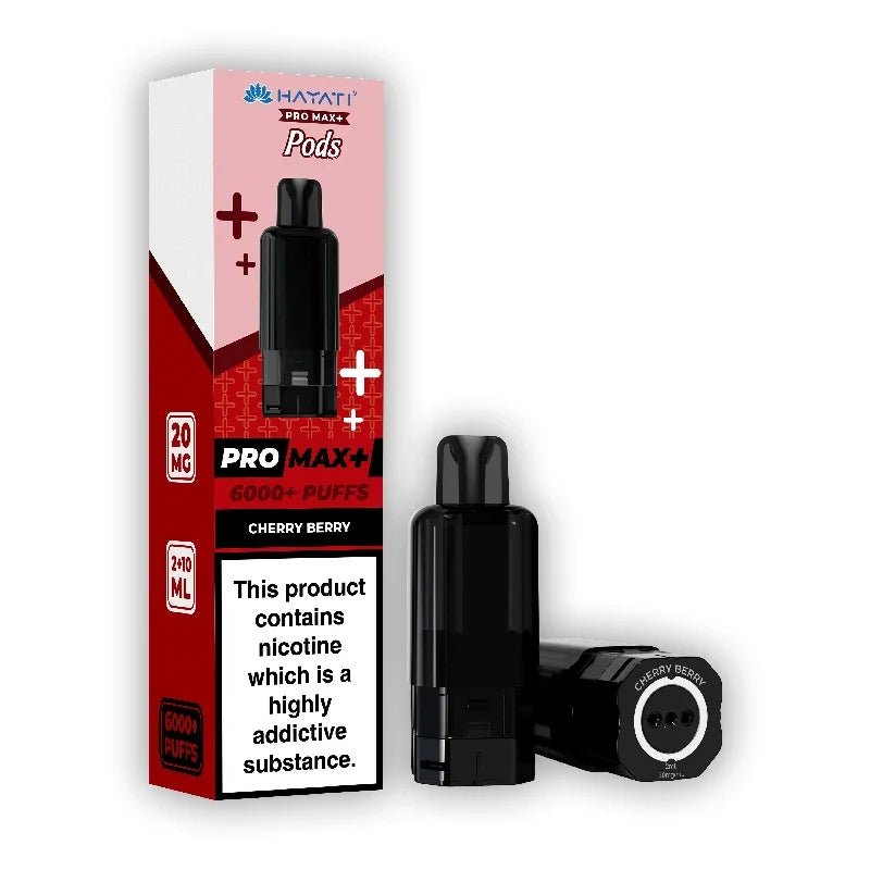 Cherry Berry Hayati Pro Max Plus Prefilled Pods - VAPOURS CLUB
