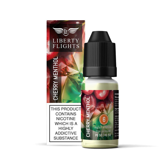 Cherry Menthol Liberty Flights XO E-Liquid - VAPOURS CLUB