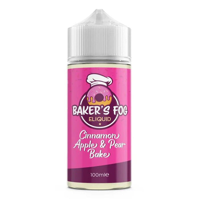 Cinnamon Apple Pear Baker's Fog Shortfill 100ml 0mg E-Liquid - VAPOURS CLUB