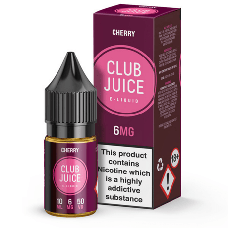 Club Juice Cherry E-Liquid | 3mg, 6mg, 12mg & 18mg - VAPOURS CLUB