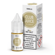 Club Juice Vanilla Nic Salt E-Liquid | 5mg, 10mg & 20mg - VAPOURS CLUB
