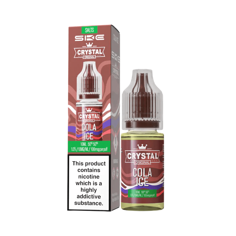 Cola Ice SKE Crystal Nic Salt 10ml E - Liquid 50/50 - PRONTO VAPES