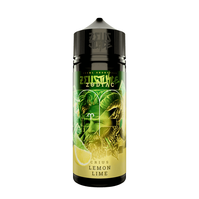 Crius Zeus Juice Zodiacs 0mg Shortfill 100ml E-Liquid - VAPOURS CLUB