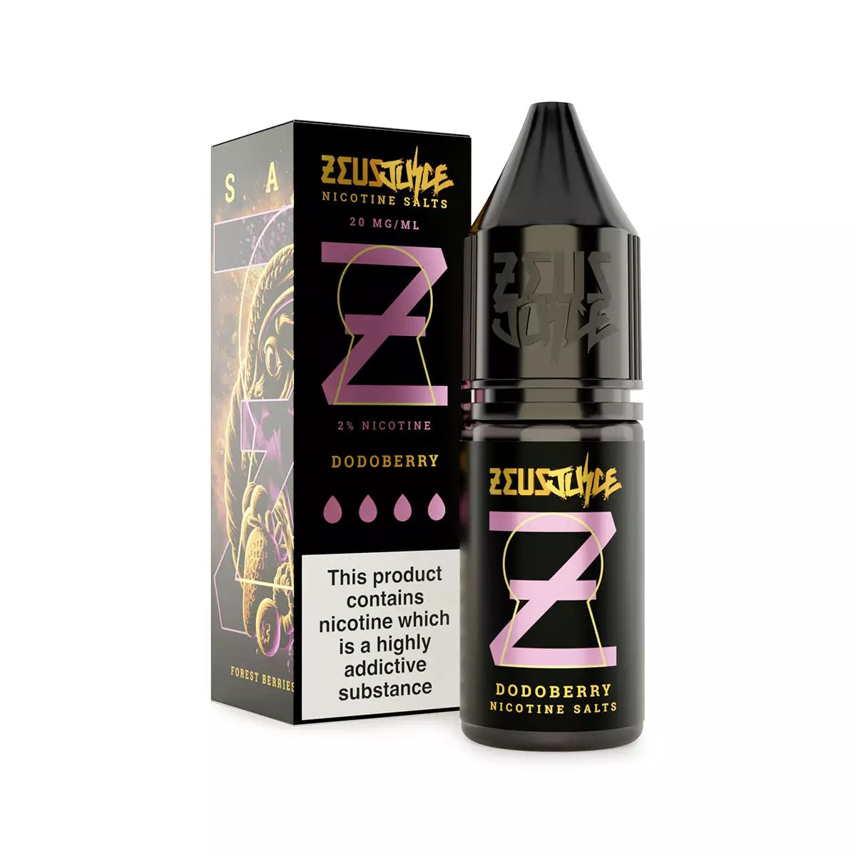 Dodoberry Zeus Juice Nic Salts E-Liquid - VAPOURS CLUB