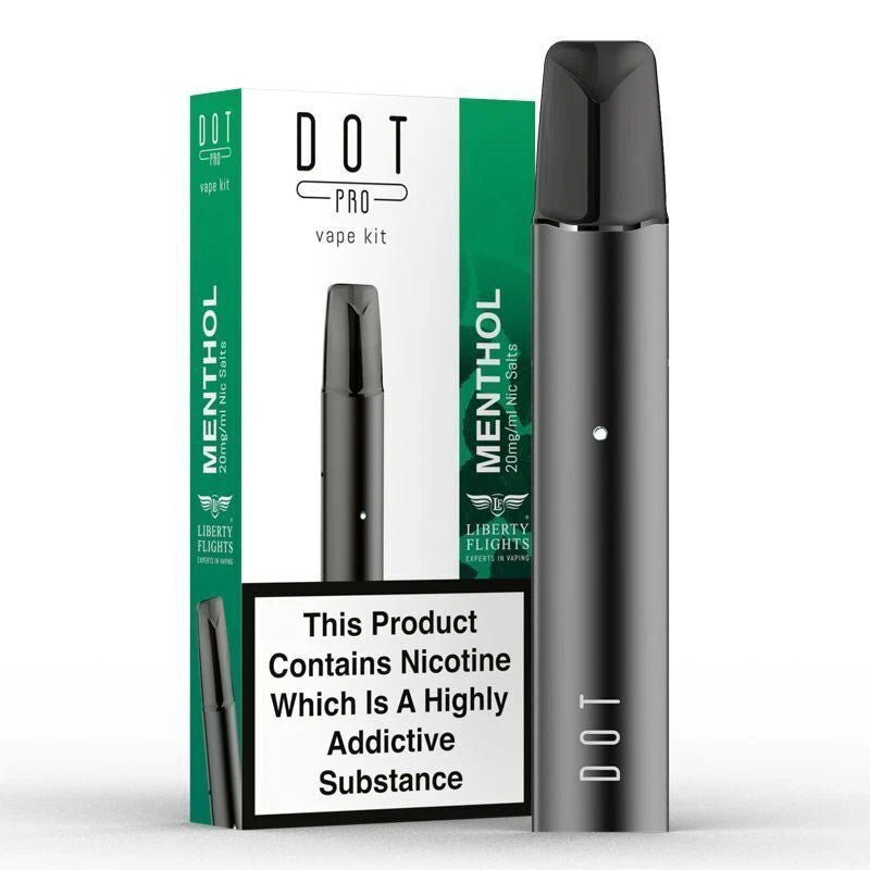 DOT Pro Vape Kit By Liberty Flights - Menthol - VAPOURS CLUB