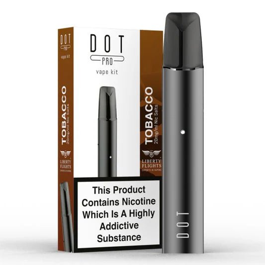 DOT Pro Vape Kit By Liberty Flights - Tobacco - VAPOURS CLUB