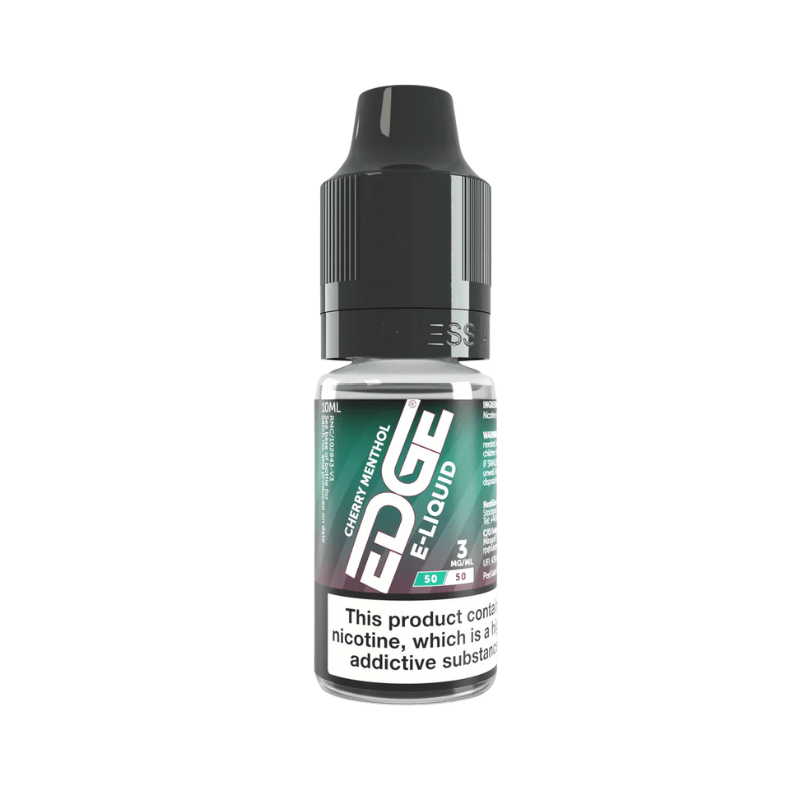 EDGE Cherry Menthol E-Liquid | 10ml Freebase 50/50 - VAPOURS CLUB