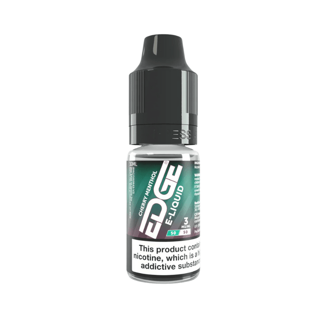 EDGE Cherry Menthol E-Liquid | 10ml Freebase 50/50 - VAPOURS CLUB