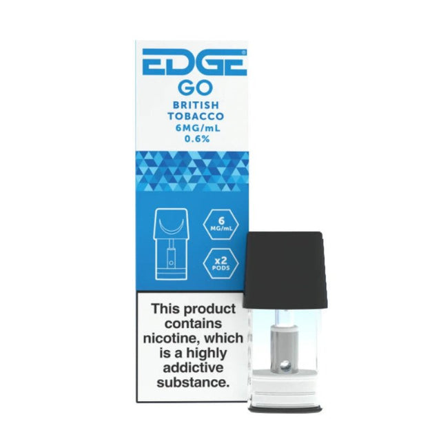EDGE GO British Tobacco Pods - VAPOURS CLUB
