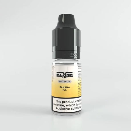 EDGE LIQ Banana Ice Nic Salts E-Liquid - VAPOURS CLUB