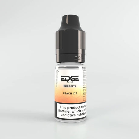 EDGE LIQ Peach Ice Nic Salts E-Liquid - VAPOURS CLUB