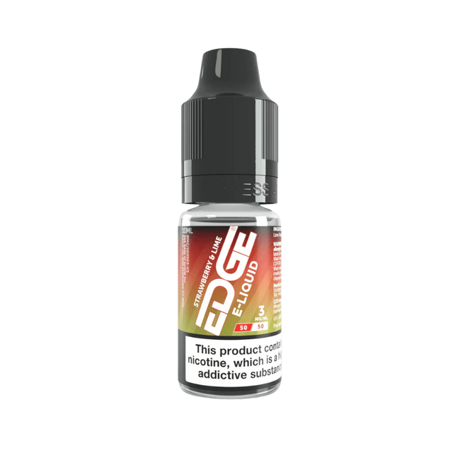 EDGE Strawberry & Lime E-Liquid | 10ml Freebase 50/50 - VAPOURS CLUB