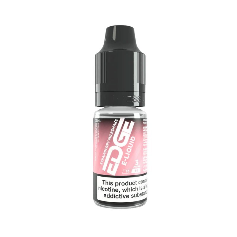 EDGE Strawberry Milkshake E-Liquid | 10ml Freebase 50/50 - VAPOURS CLUB