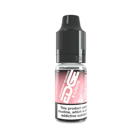 EDGE Strawberry Milkshake E-Liquid | 10ml Freebase 50/50 - VAPOURS CLUB