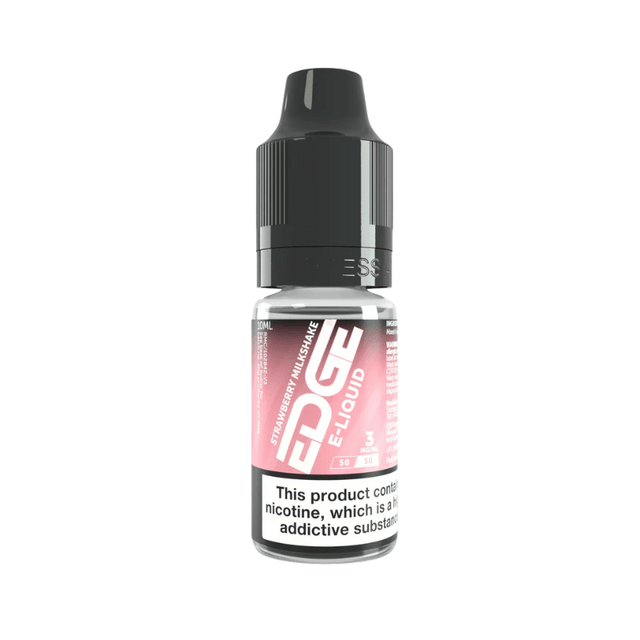 EDGE Strawberry Milkshake E-Liquid | 10ml Freebase 50/50 - VAPOURS CLUB