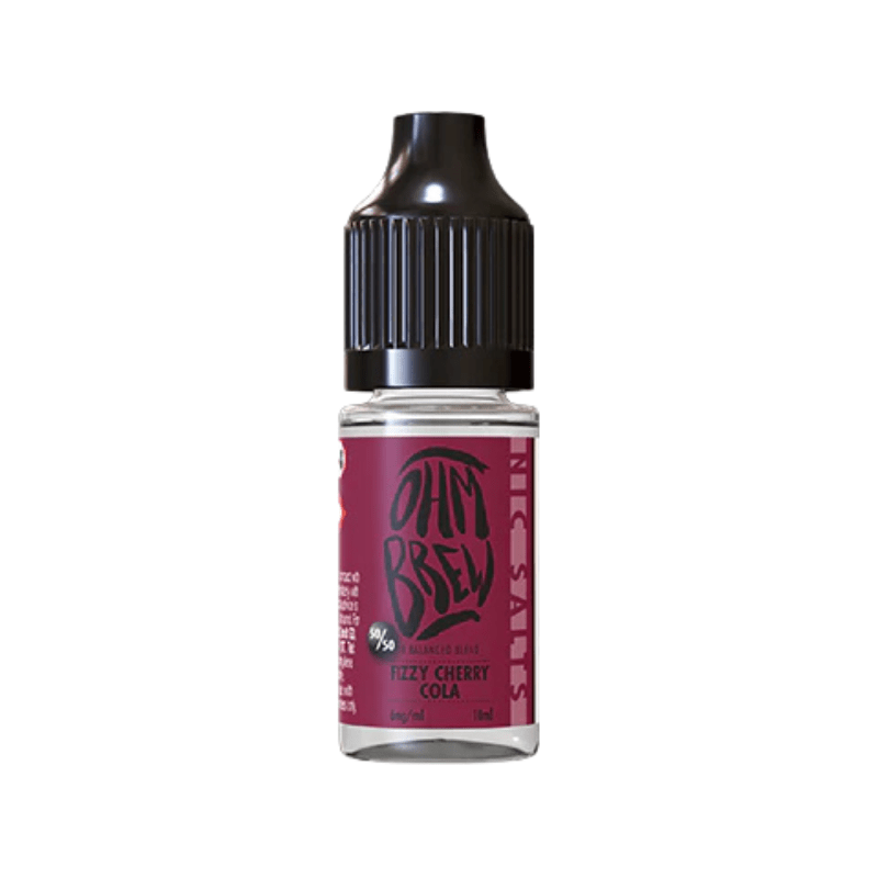 Fizzy Cherry Cola Ohm Brew Nic Salt 50/50 E-Liquid - VAPOURS CLUB