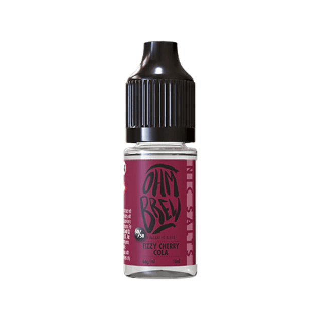 Fizzy Cherry Cola Ohm Brew Nic Salt 50/50 E-Liquid - VAPOURS CLUB