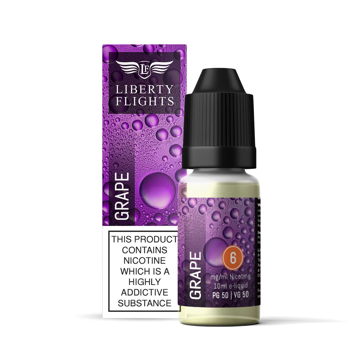 Grape Liberty Flights XO E-Liquid - VAPOURS CLUB