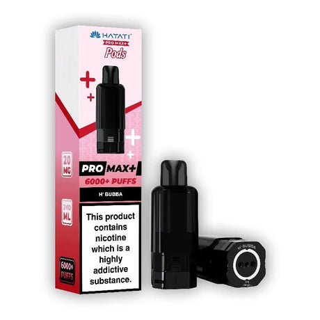 H' Bubba Hayati Pro Max Plus Prefilled Pods - VAPOURS CLUB