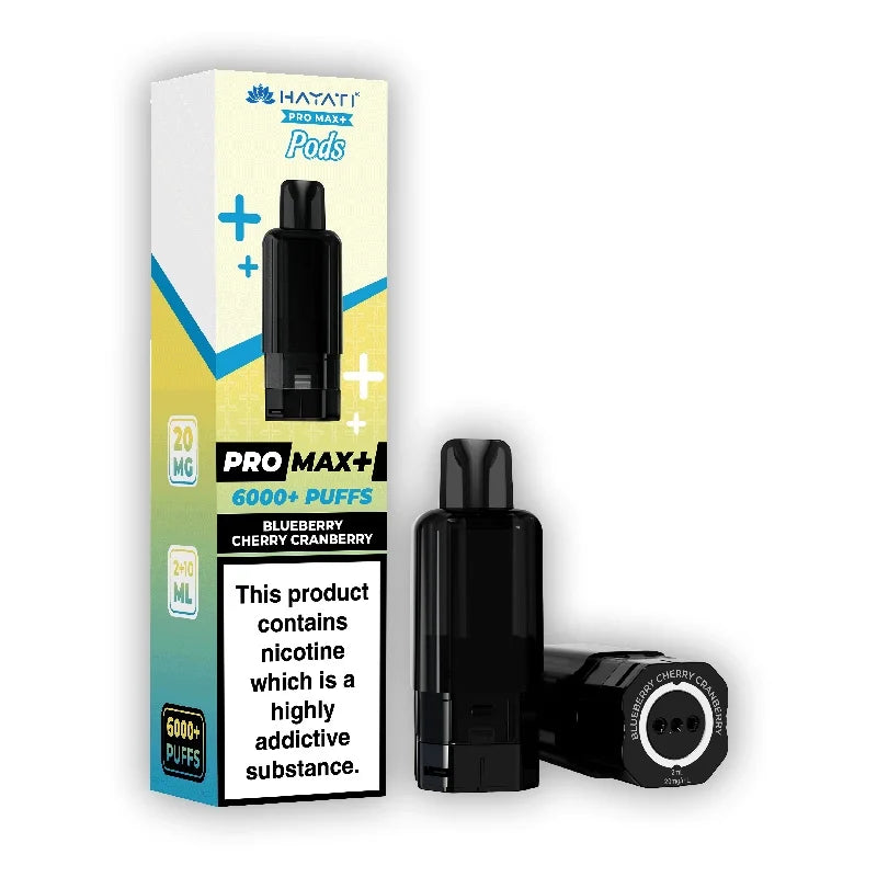 Blueberry Cherry Cranberry Hayati Pro Max Plus Prefilled Pod