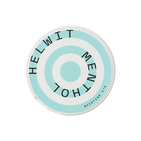 HELWIT 12mg Nicotine Pouches Menthol - 20 Pouches - PRONTO VAPES