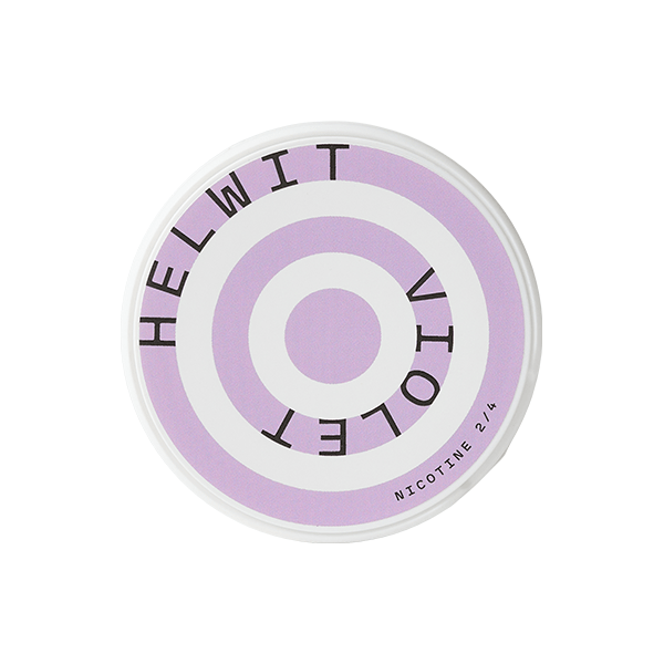 HELWIT 7mg Nicotine Pouches Violet - 20 Pouches - PRONTO VAPES