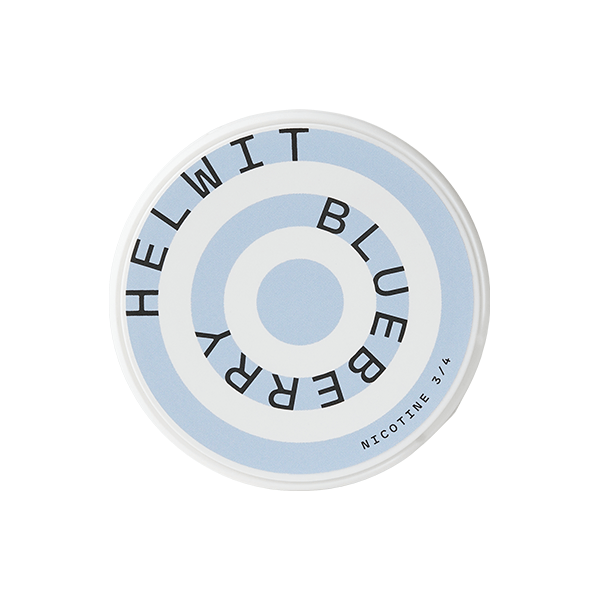HELWIT 9mg Nicotine Pouches Blueberry - 20 Pouches - PRONTO VAPES